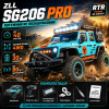 Машинка на радиоуправлении ZLL SG206 PRO 1:20 Blue – RC внедорожник 4WD, LED-подсветка, до 40 км/ч, до 80 м, до 30 минут